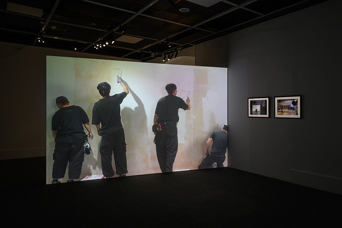 王詠翔《展間側寫》。台北當代藝術館提供,攝影:ANPIS FOTO 王世邦