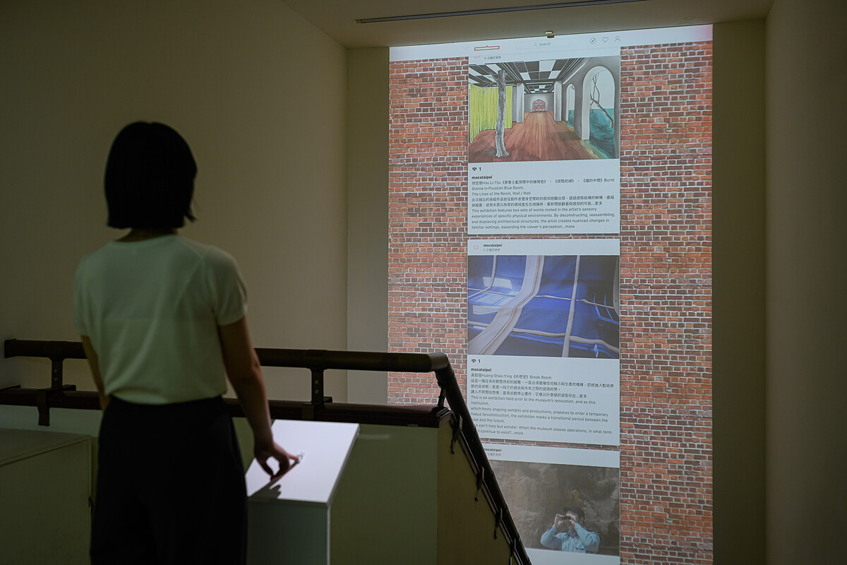 黎寧駿《Arts in Scroll》。台北當代藝術館提供,攝影:ANPIS FOTO 王世邦