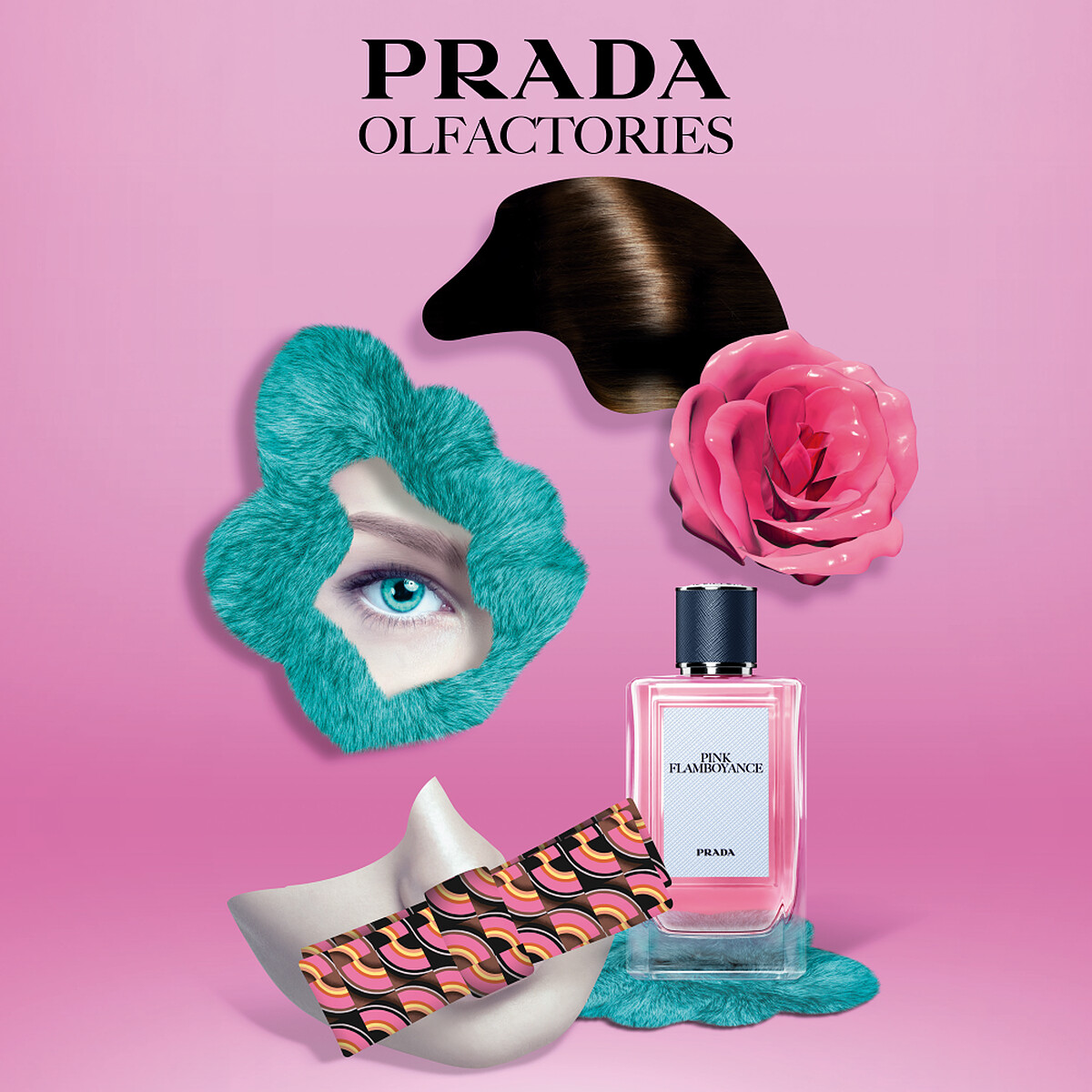 PRADA Beauty嗅覺珍藏系列PINK FLAMBOYANCE粉紅綺想情境圖