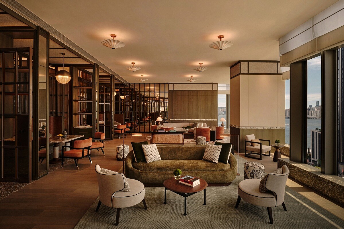15樓的空中 Lobby。