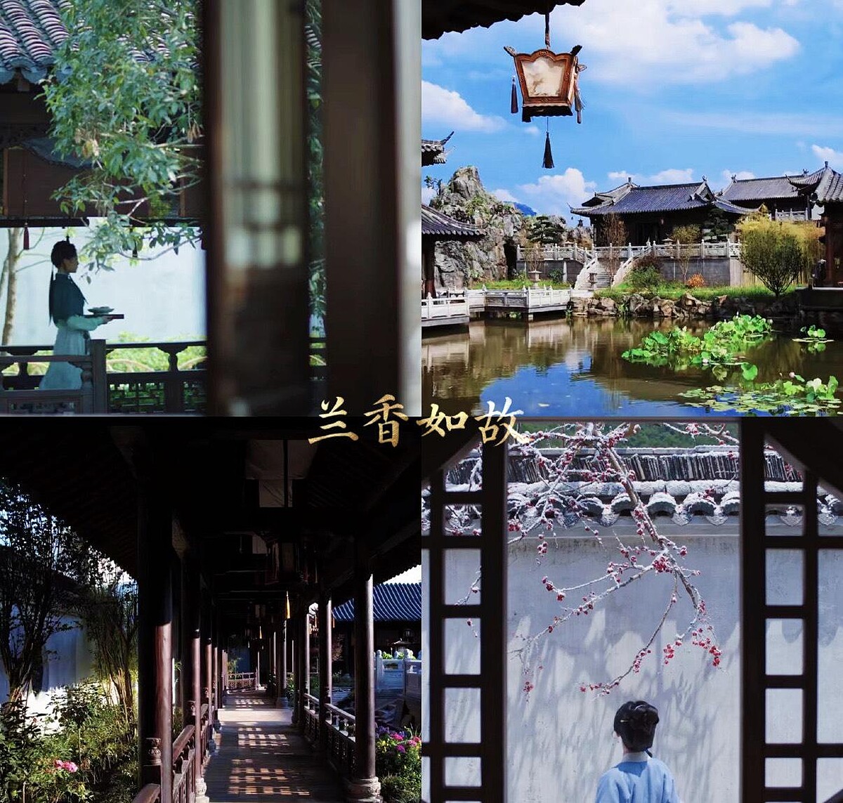 AI網劇當道,《蘭香如故》是難得的用心製作,花費許多心思打造實景。