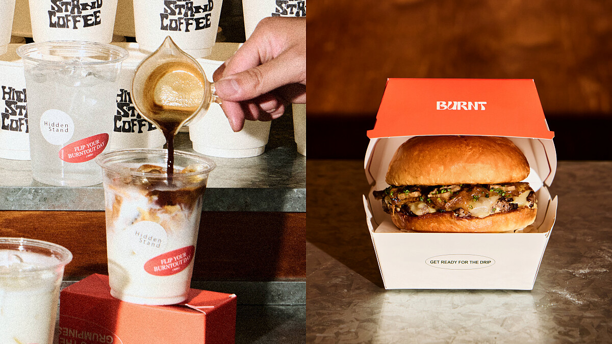 BURNT BURGER × Hidden Stand跨國聯名!北海道Niseko咖啡店首度來台,限定漢堡「THE NISEKO」開吃