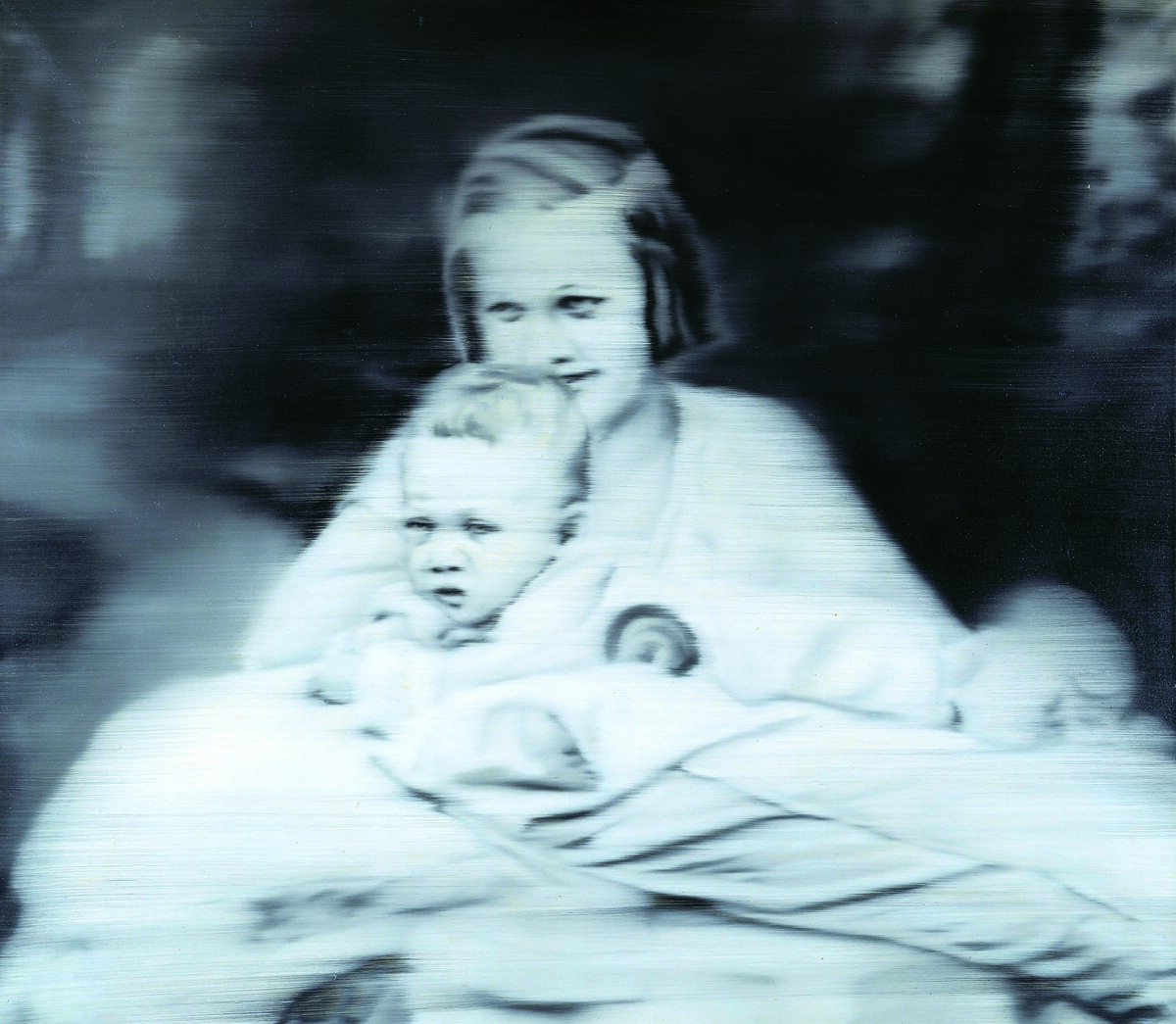 格哈德.里希特《瑪莉安阿姨》,1965,油彩、畫布,100 × 115 公分,含框 102 × 117 × 3 公分,©Gerhard Richter 2026 (0188)