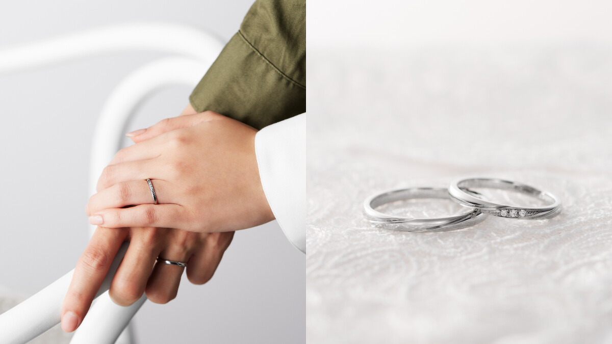 CHIRON系列結婚對戒。