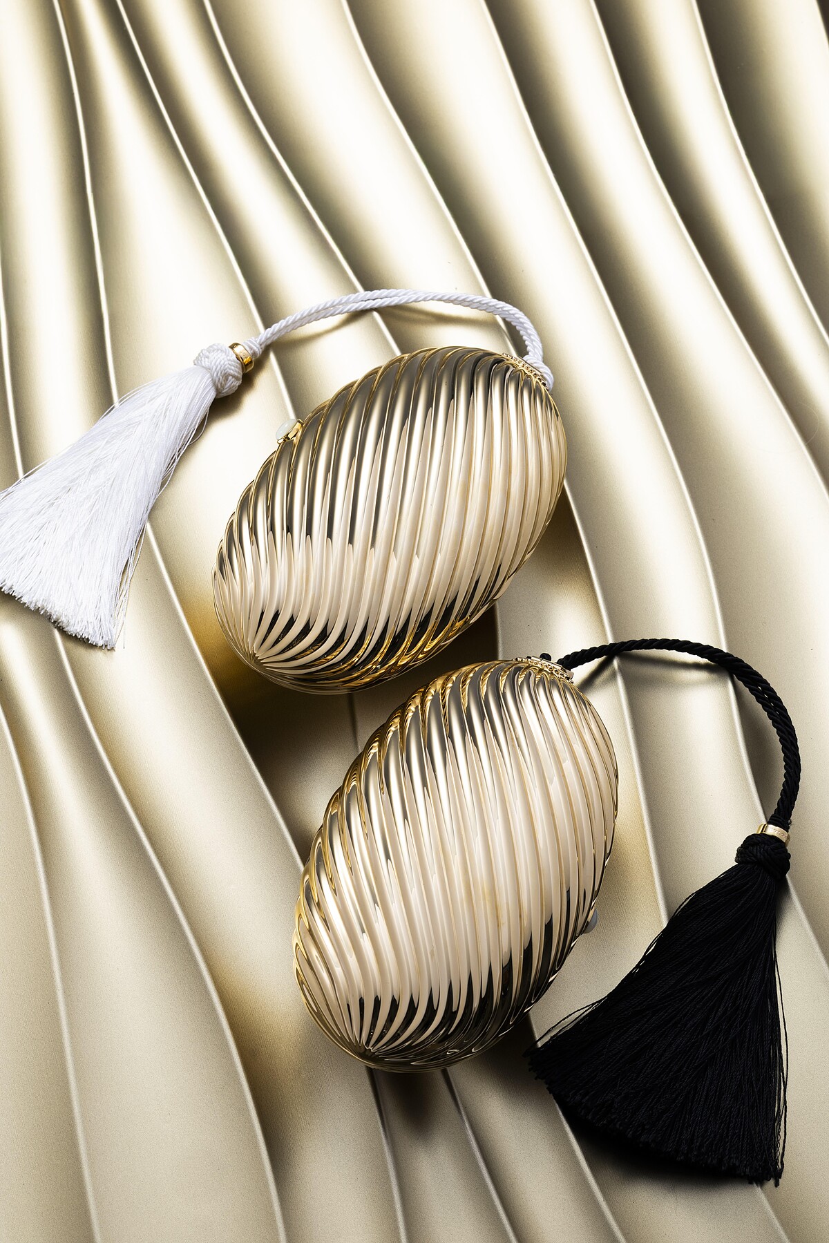 BVLGARI Melone手拿包工藝圖。