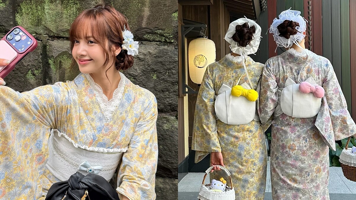 Lisa同款「Hello Kitty和服」是這間！東京淺草Kesa Tokyo，同款造型、租借資訊一次看