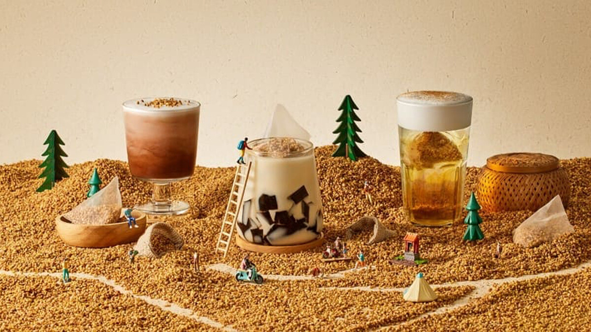 珍煮丹新品!蕎麥系列整包茶包入杯,黑糖海鹽麥麥、咖啡凍奶茶必喝