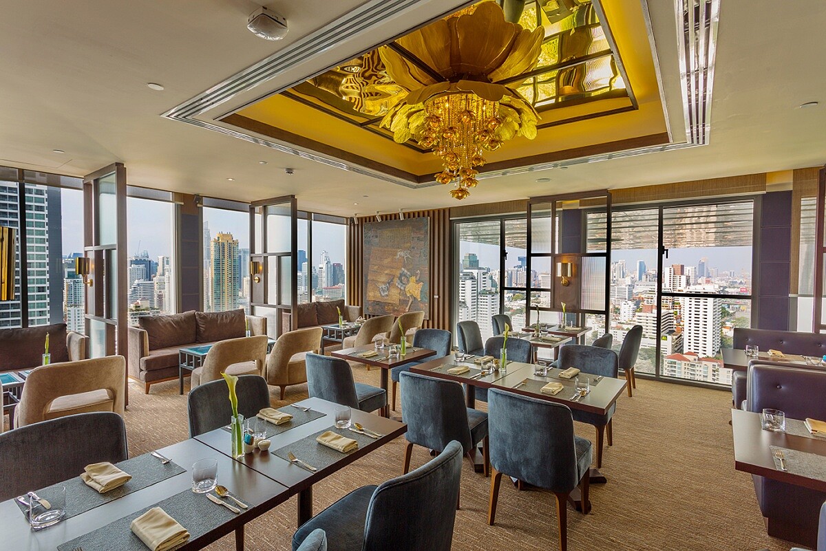 隔天能在專屬「Baan Borneo Club」行政酒廊享用早餐。