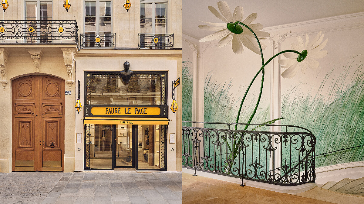 Fauré Le Page 巴黎 Maison Saint-Honoré 旗艦店正式開幕 進駐聖奧諾雷街十八世紀宅邸 以藝術典藏與皮具工藝展開全新篇章
