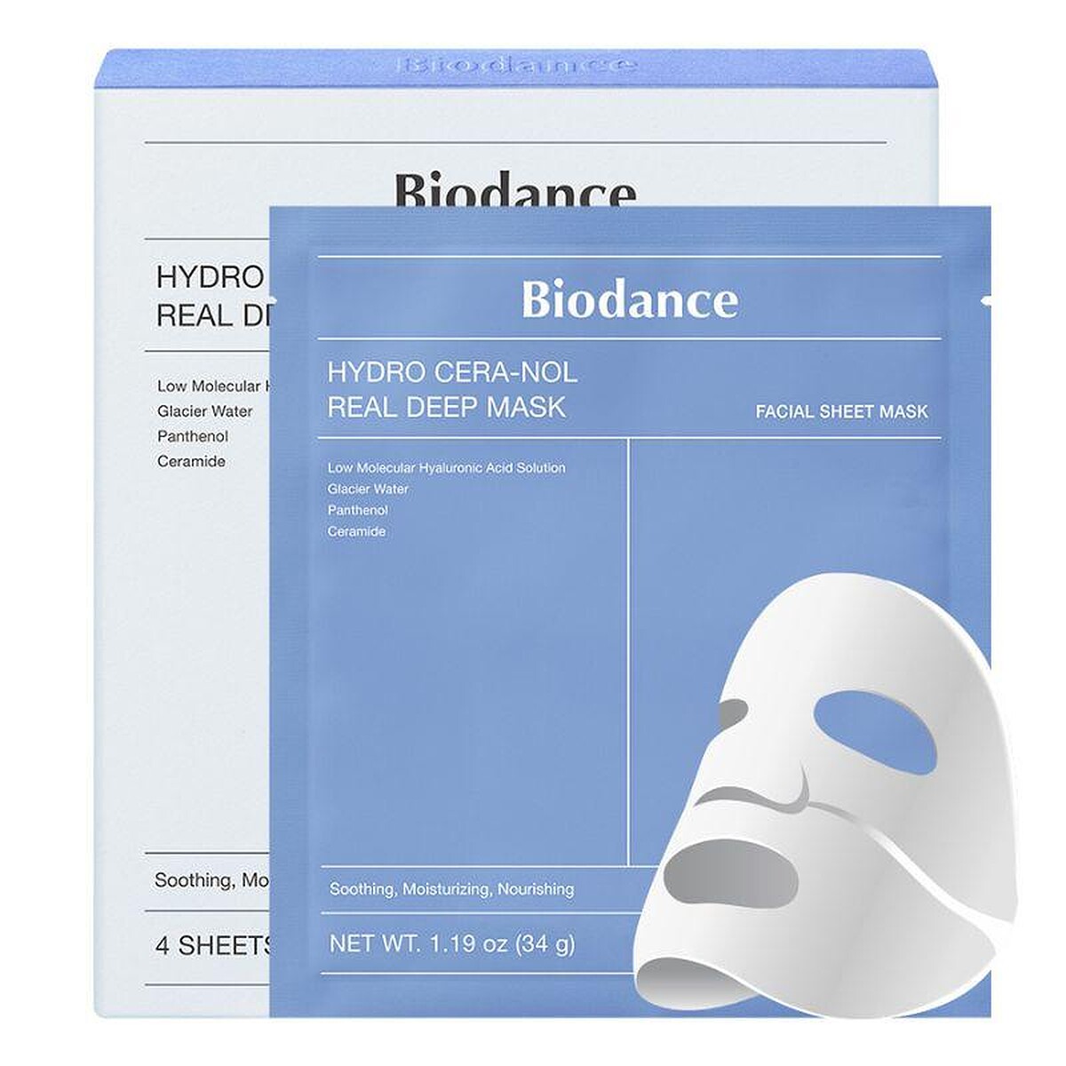 Biodance多重保濕鎮靜實感深層全效面膜