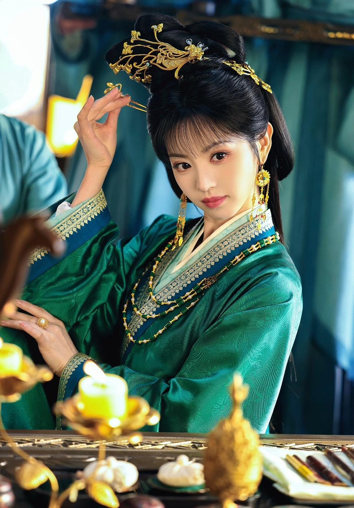 網友大讚光是看角色眼神,就能看出田曦薇演哪個角色。