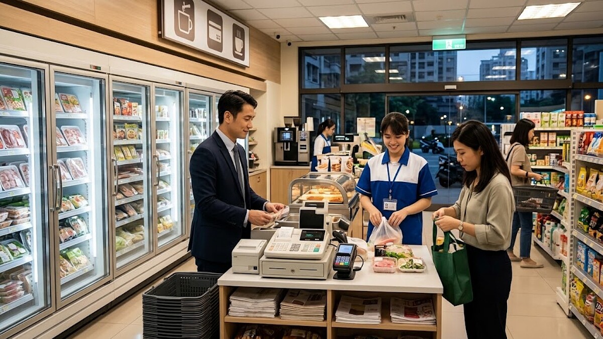OK超商換新裝,為何不再只做便利商店?答案藏在日本「迷你超市」模式