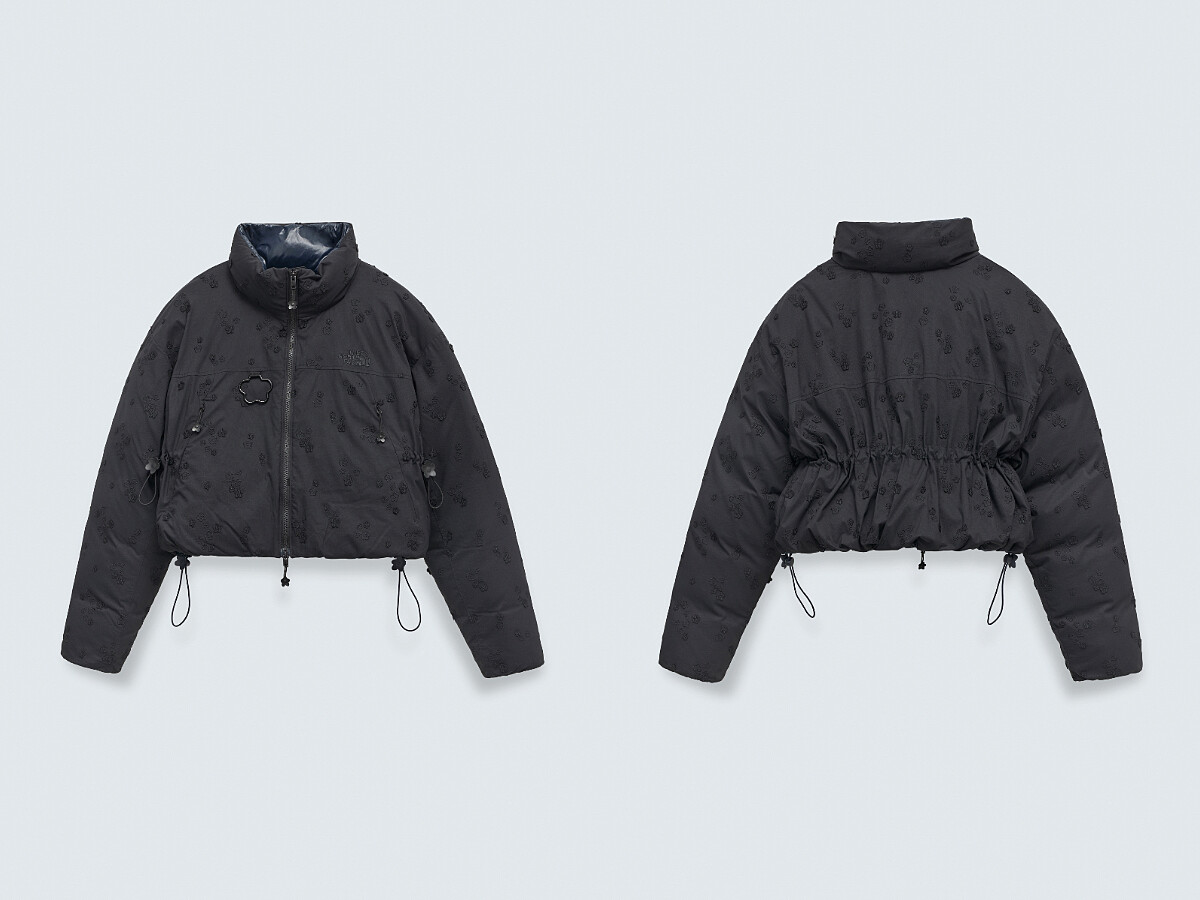 The North Face X Cecilie Bahnsen 聯名系列Lucia Nuptse 短版羽絨外套 NT$48,800。
