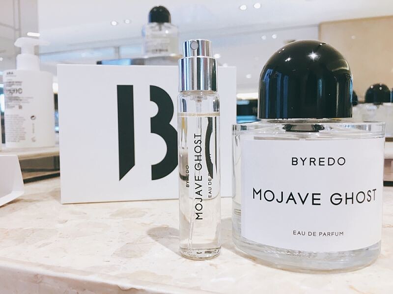 BYREDO 淡香精12ml隨身瓶與100ml的尺寸比起來顯得很精緻。