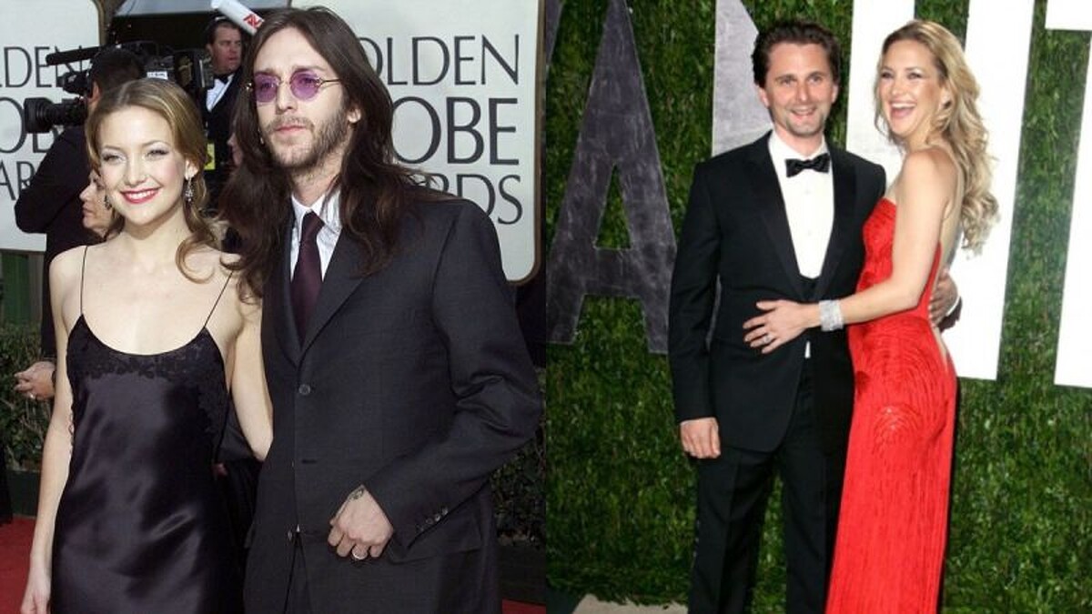 左為前夫Chris Robinson、右為前未婚夫Matthew Bellamy